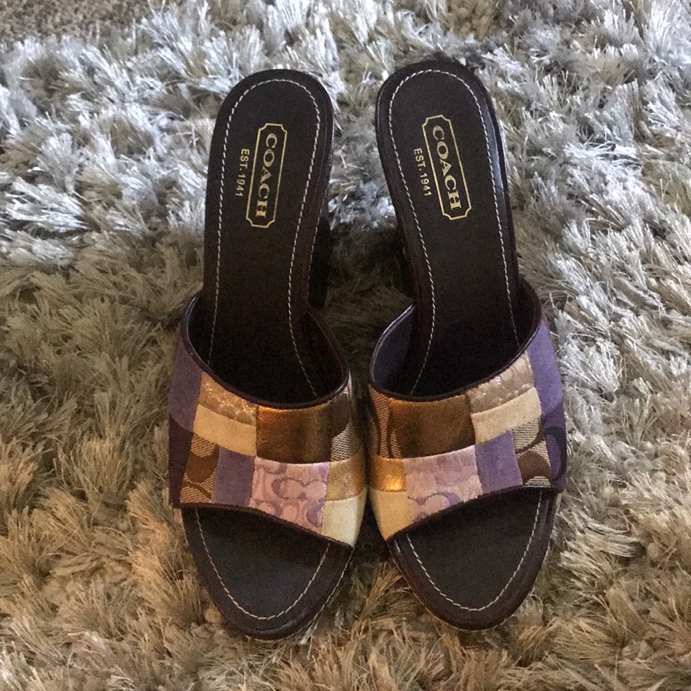 Coach heels 👠